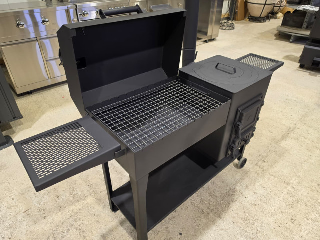 Комплект печь/гриль/коптильня квадратный D40 см