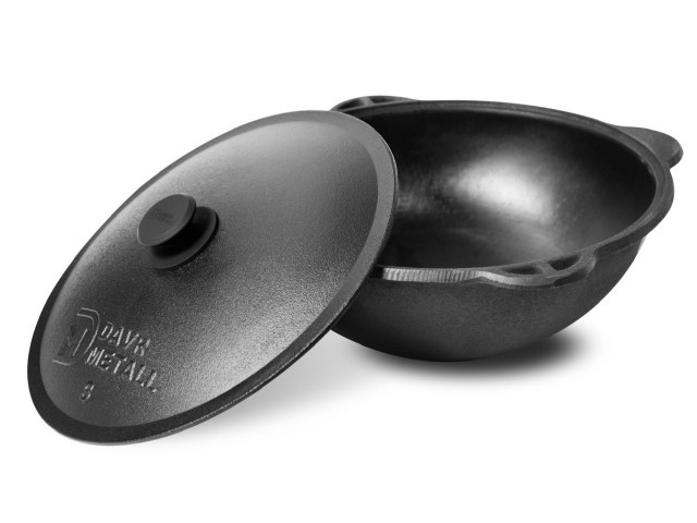 Čuguna uzbeku kazans 8l