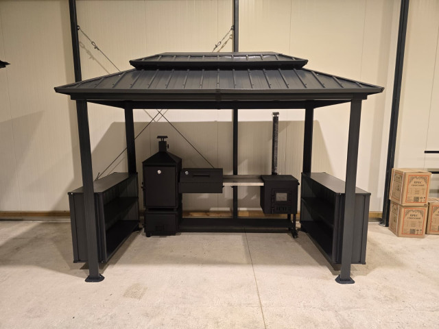 Навес для гриля 4