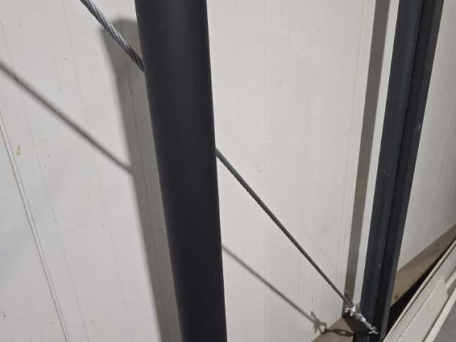 Krāsns ar plauktiem un skursteni, kvadrāta D40